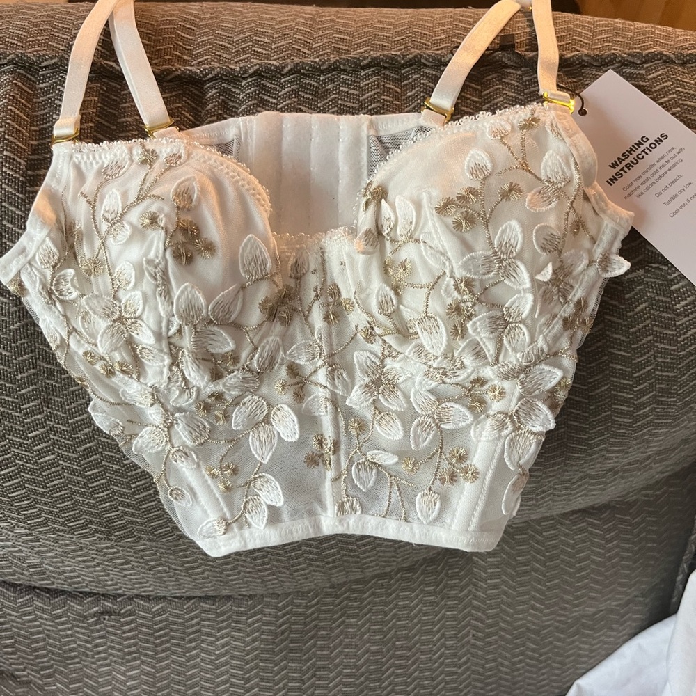 Bustier corset top